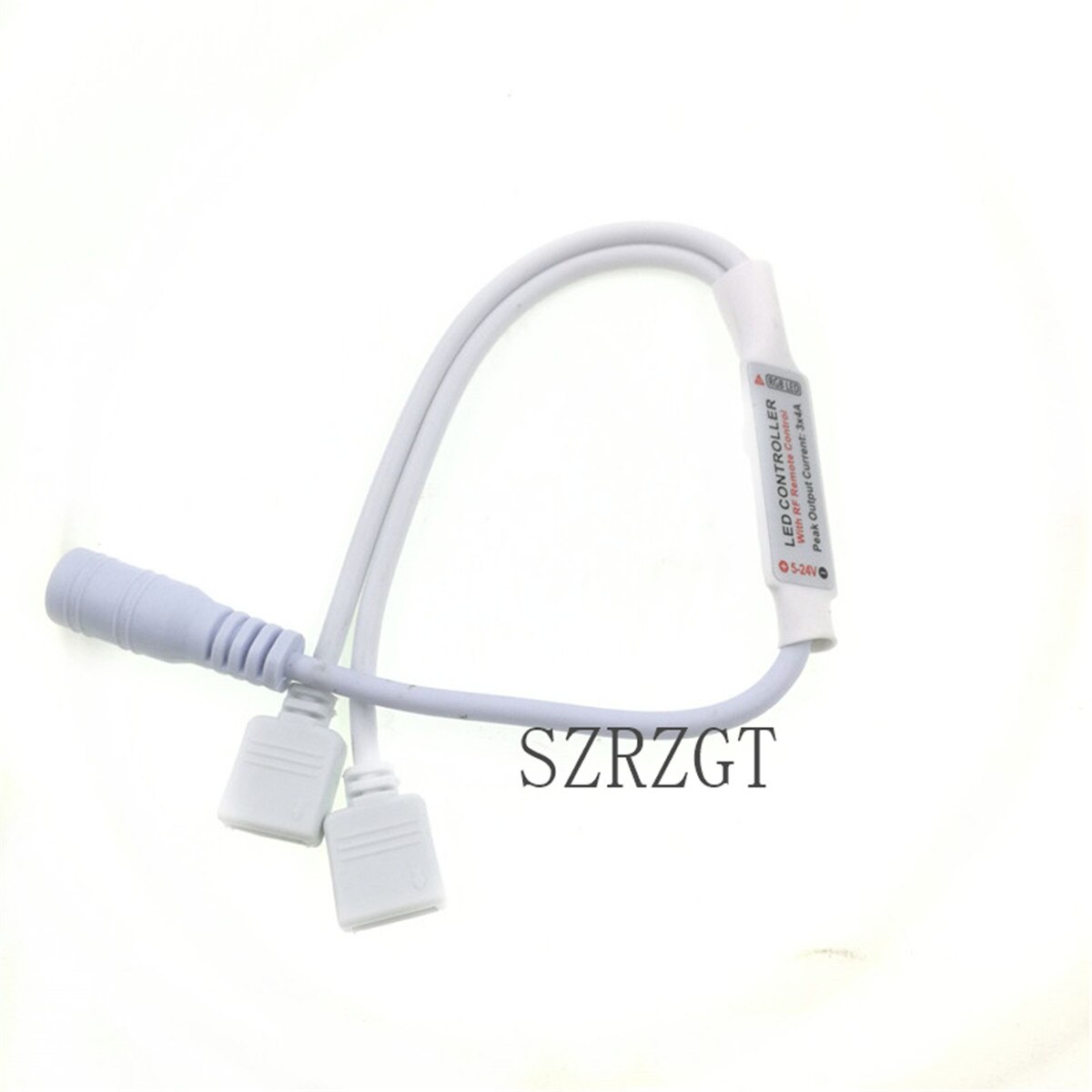 Gratis led rgb controller sort/hvid/doubel  dc12v 17 nøgle rf trådløs fjernbetjening til rgb led strip lys