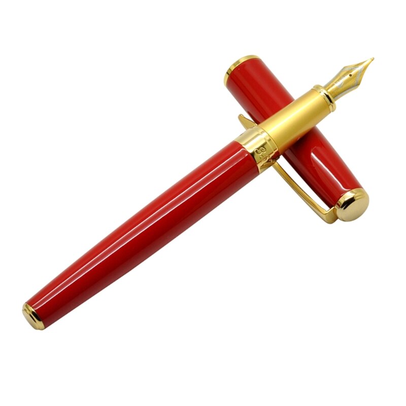 Luxury Metal Signature Fountain Pen Business Writing Signing Calligraphy Pens 1XCB: R-A