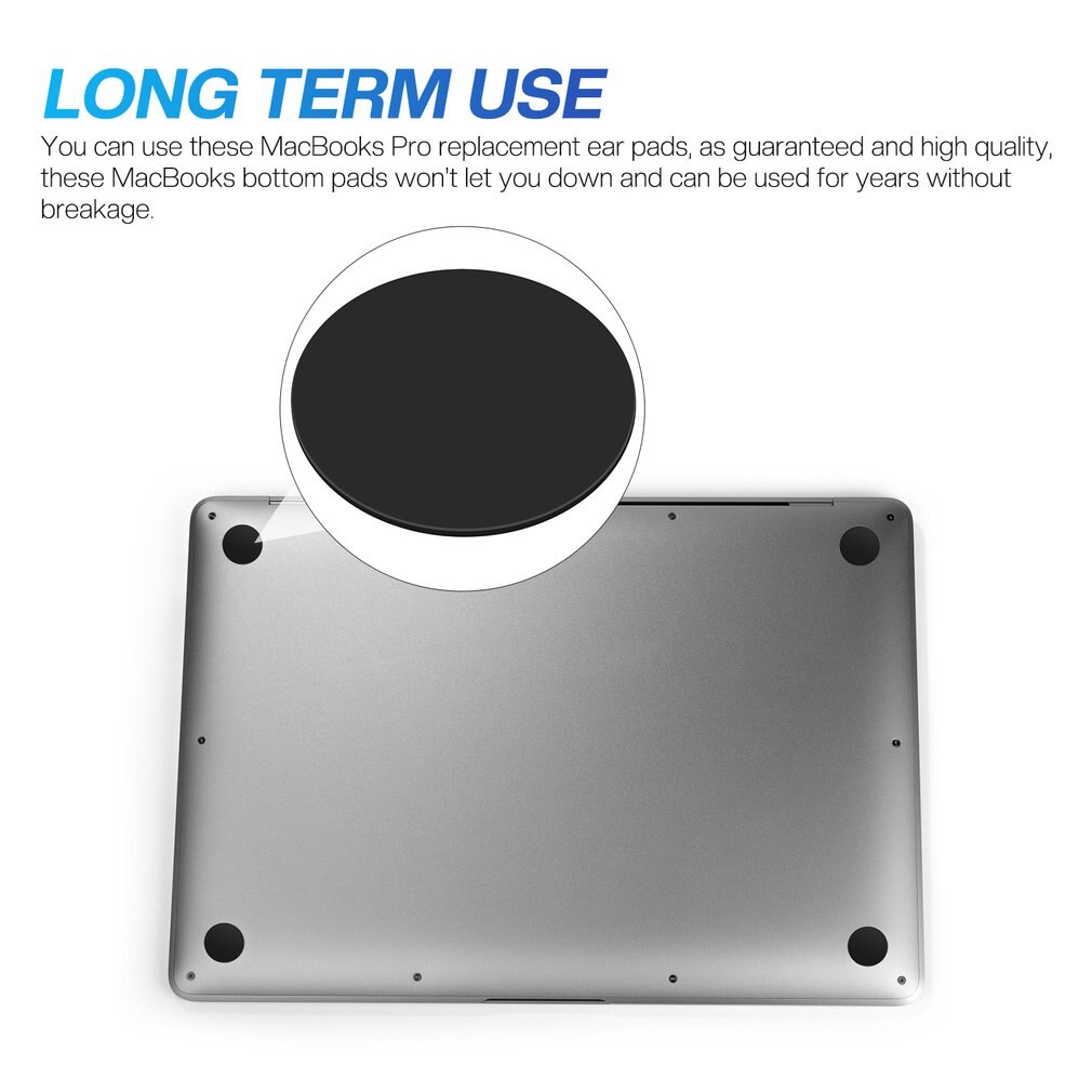 4 Stuks Pro Bodem Pad Voeten Voet Pad Originele Voor Macbook Pro A1278 13 &quot;Bottom Base Rubber A1278 a1286 A1297