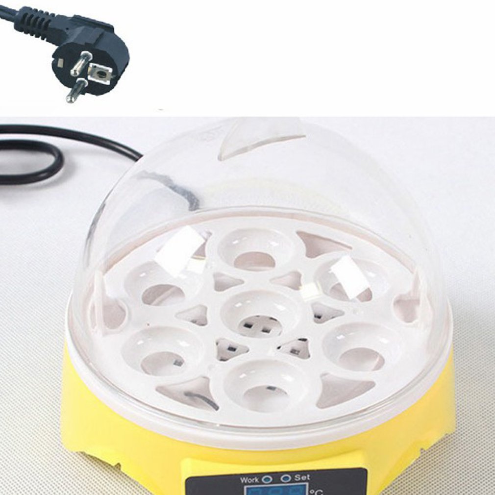 7 eggs incubator bird egg incubator semi-automatic miniature egg incubator pigeon household incubators