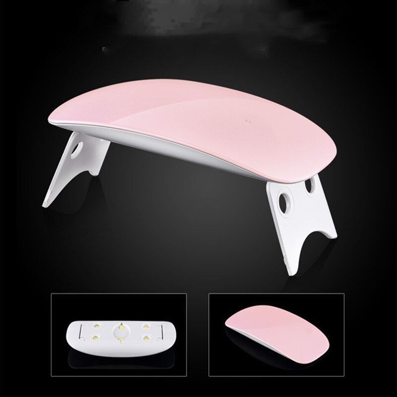1 unidad de secador de uñas de 12W, lámpara de LED UV, micro-usb, barniz de Gel, máquina de curado para uso doméstico, herramientas de arte de uñas para lámparas, rápida