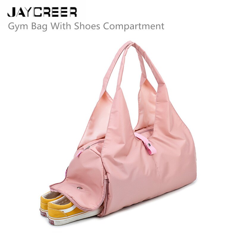 JayCreer Atletik Çanta Spor spor çanta Ayakkabı Bölmesi Ile silindir seyahat çantası Erkekler ve Kadınlar Için