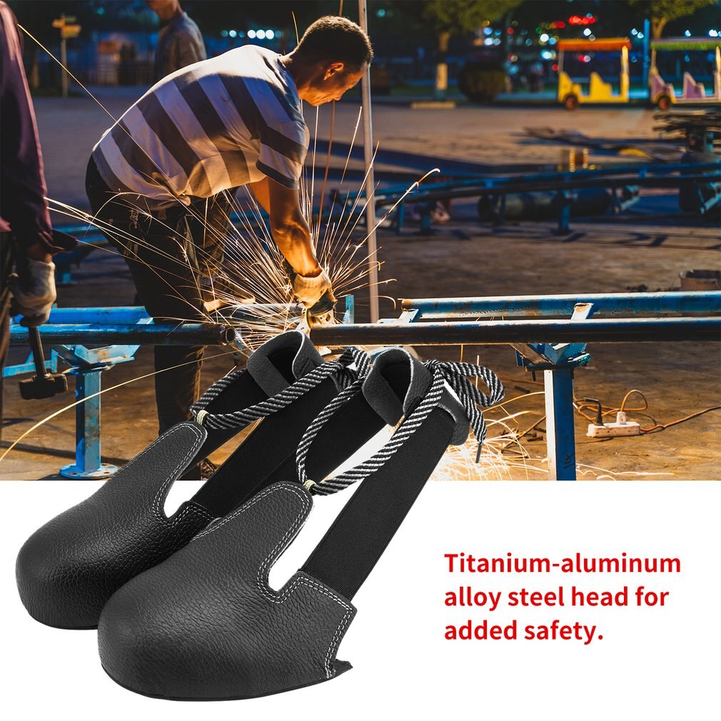 Anti-Smashing Anti-Slip Unisex Stalen Neus Veiligheidsschoenen Cover Universal Industrie Beschermende Overschoenen