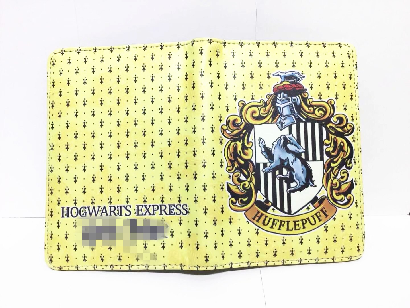 Cute H.Potter Passport Cover Men Travel Passport ID Card Holder Leather Waterproof Women Passport Bag 10.5*15cm: 06