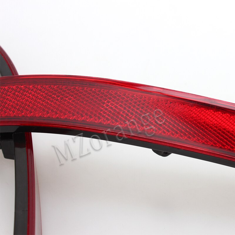 MIZIAUTO Hinten Stoßstange Reflektor Für VW Touran verrotten Falsche Licht Bremse Lampe Dekorative Lichter