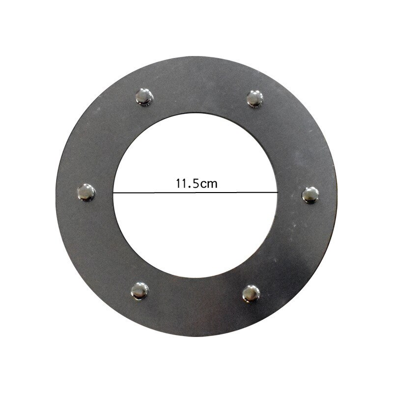 Cric de poêle de tente chaude avec rabat de pluie, résistant au feu, trou de poêle, pour tente Tipi en toile: 11.5cm chimney ring