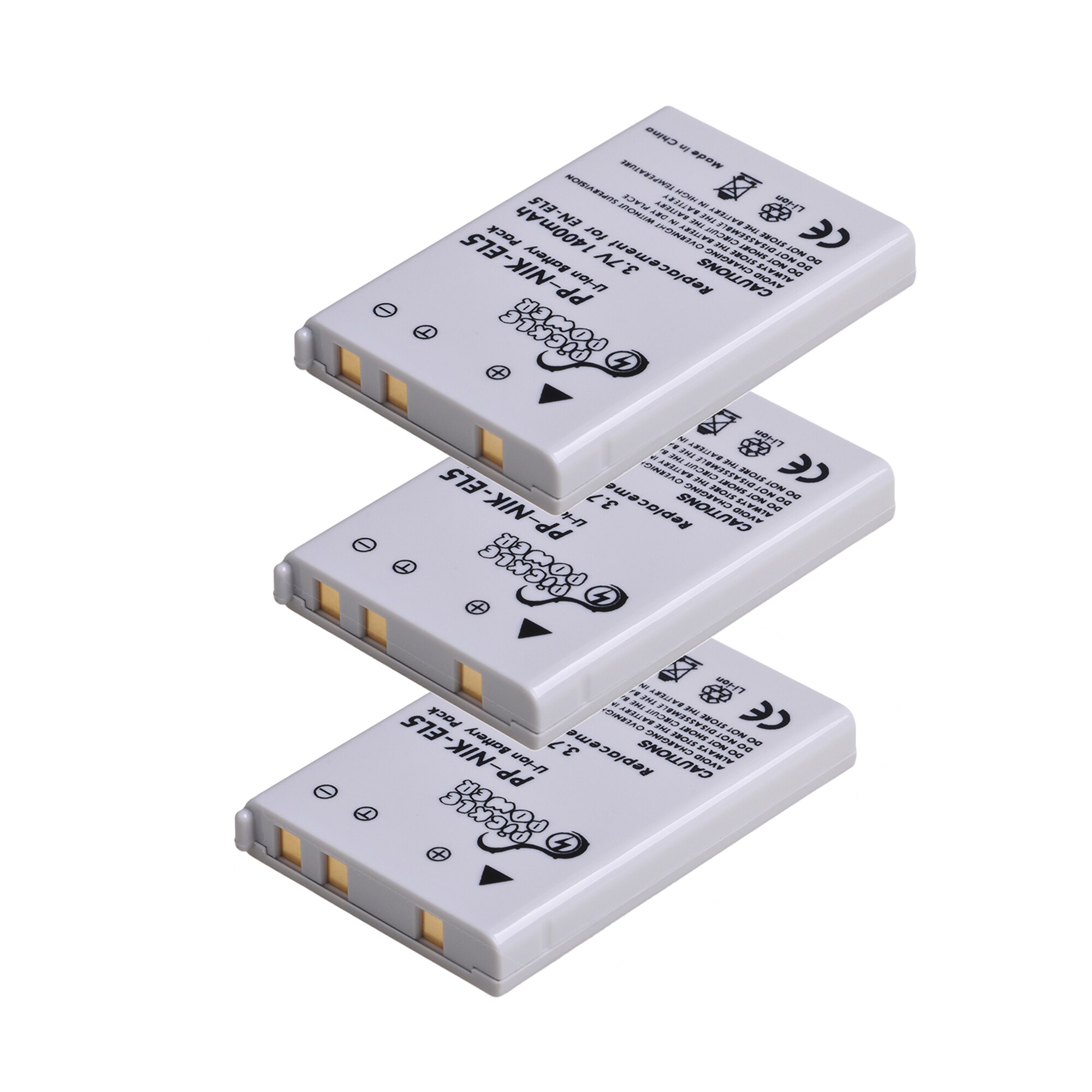 4 Pcs EN-EL5 ENEL5 Battery & LED Dual USB Charger for Nikon Coolpix P530 P520 P510 P100 P500 P5000 P5100 P6000 3700 4200 Camera.: 3 Battery