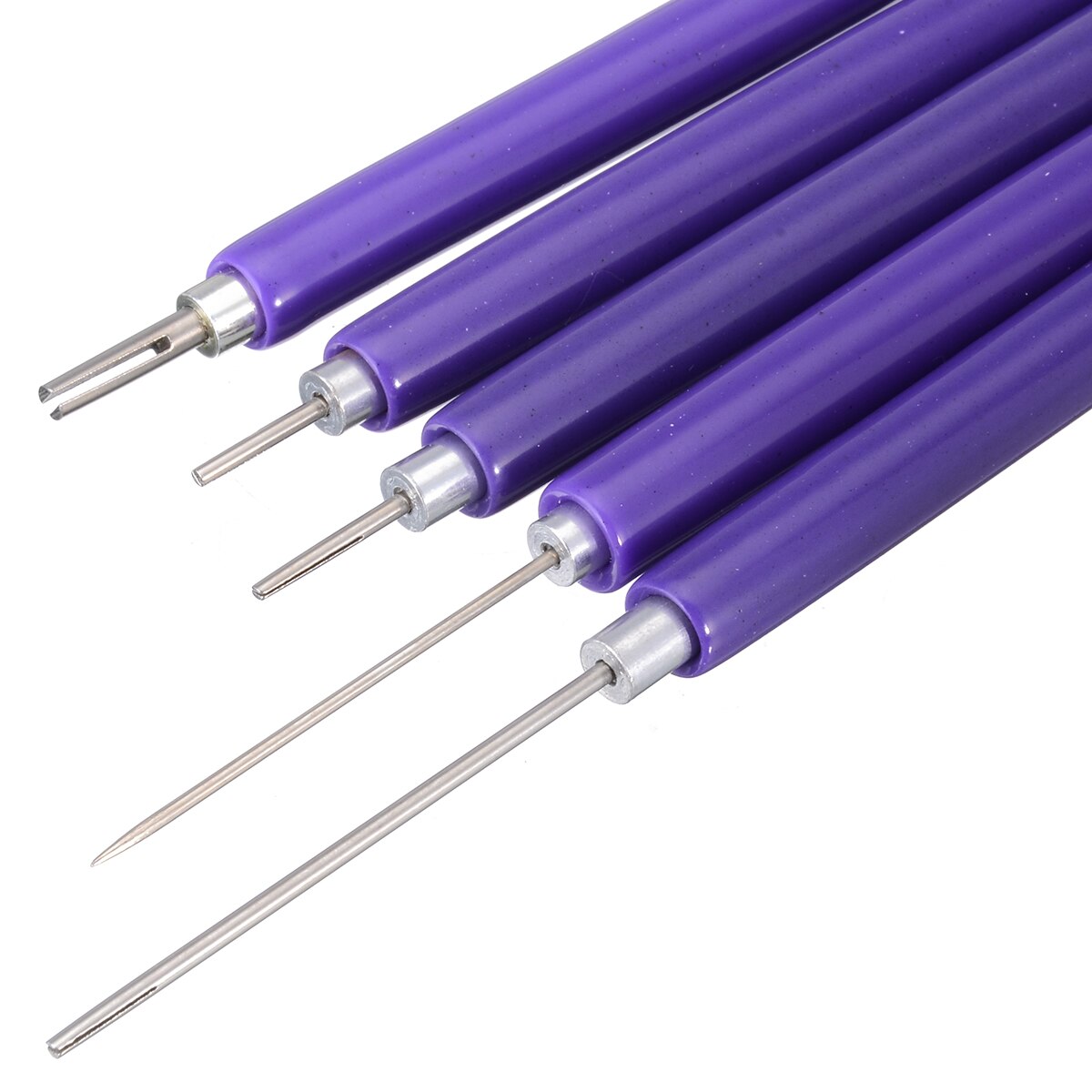 5 sztuk/zestaw ozdoby papierowe pióra DIY z rowkiem księga gości z rowkiem narzędzia rzemieślnicze prace ręczne z papieru narzędzia robić quillingu