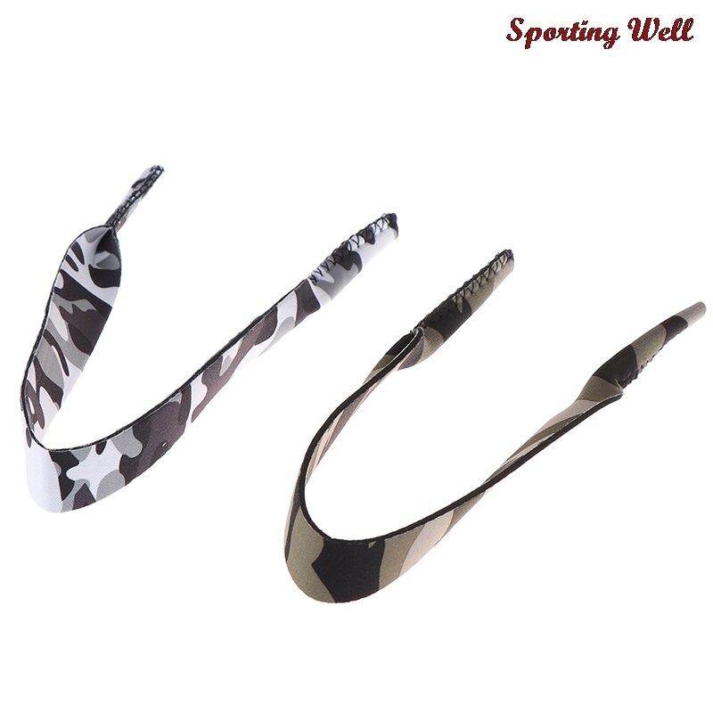 de camuflaje cordón para gafas, cordón para cuello, correa de gafas, deportes, gafas, correa para gafas