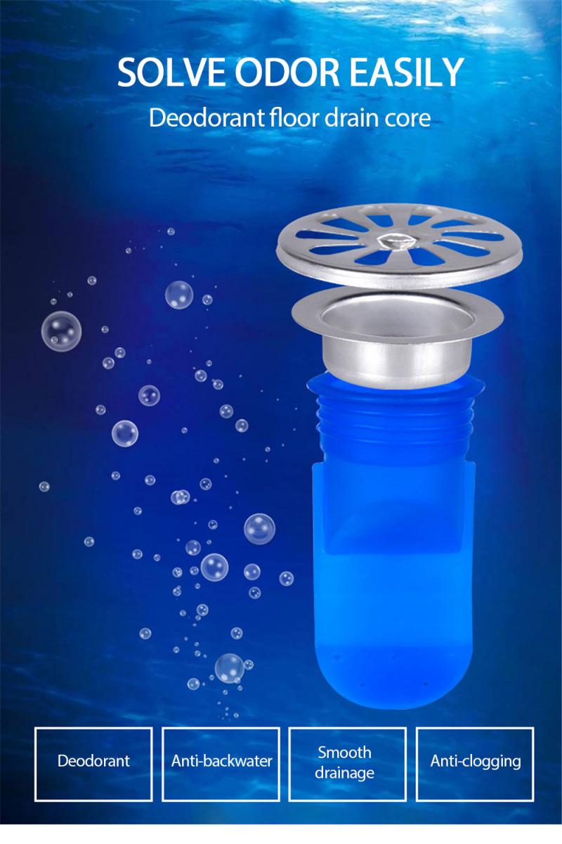 Badkamer Afvoerputje Seal Drain Deodorant Siliconen Kern Insect Controle Terugslagklep Terugslagklep Voor Pijpen Buis In Wc