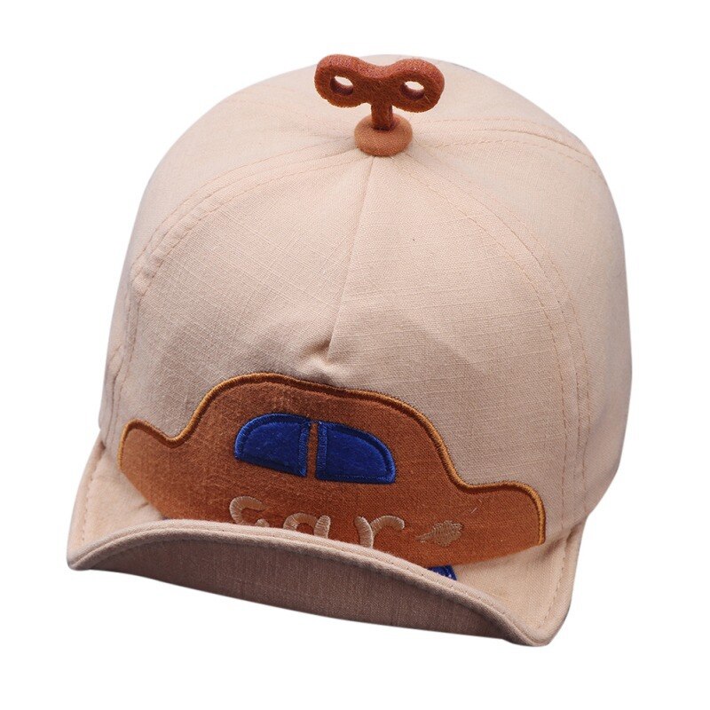 Car Boys Hat Summer Baseball Cap Toddler Children Cartoon Casual Hip Hop Sunhat Snapback Caps