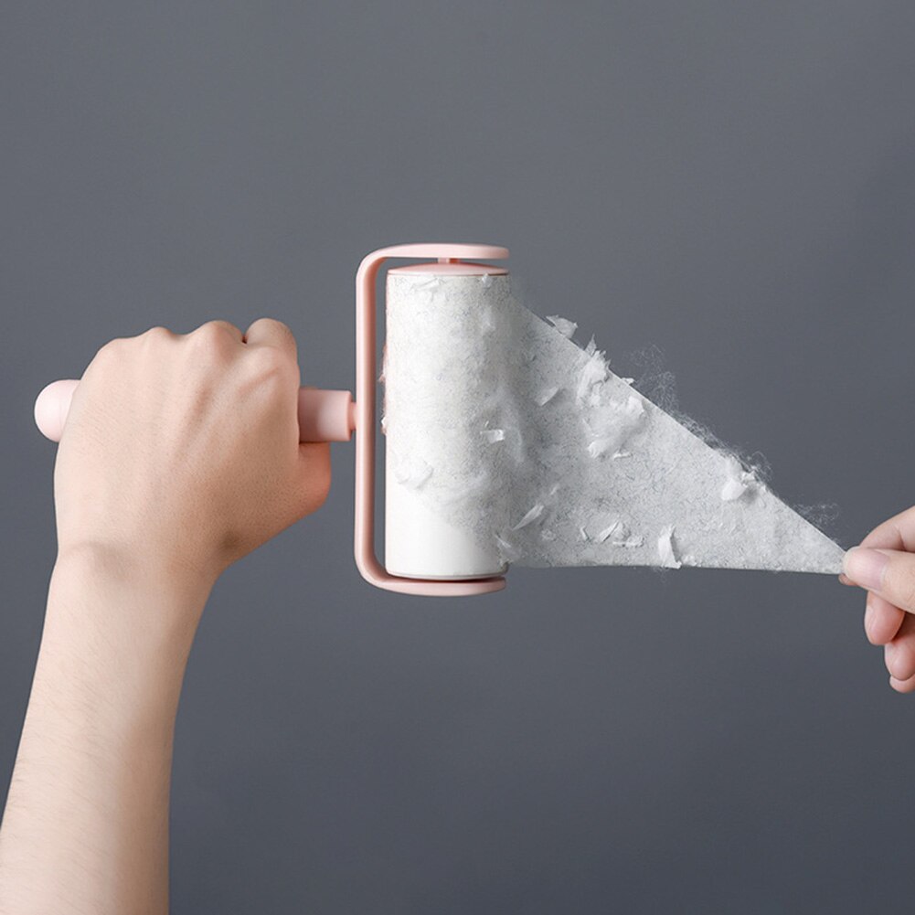 Afscheurbare roller type kleverige haarborstel thuis bank huisdierhaar kleding kleverige haarroller voor haarreinigingsborstel