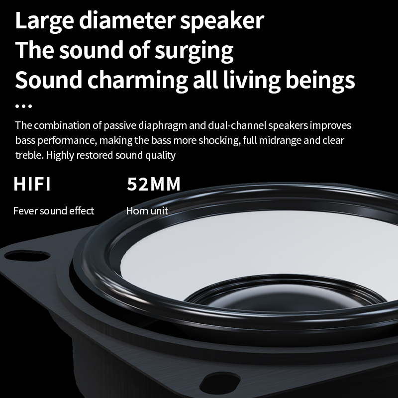 Sorex s -553 kablet lydcomputer stationær subwoofer hjemmestationær bærbar computer lille højttaler usb multimedie sort
