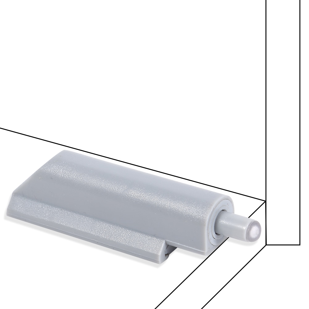 10Pcs/Lot Push To Open System Damper Buffer For Cabinet Door Plastic Tip Door Stopper Deurstopper Open Door Damper System