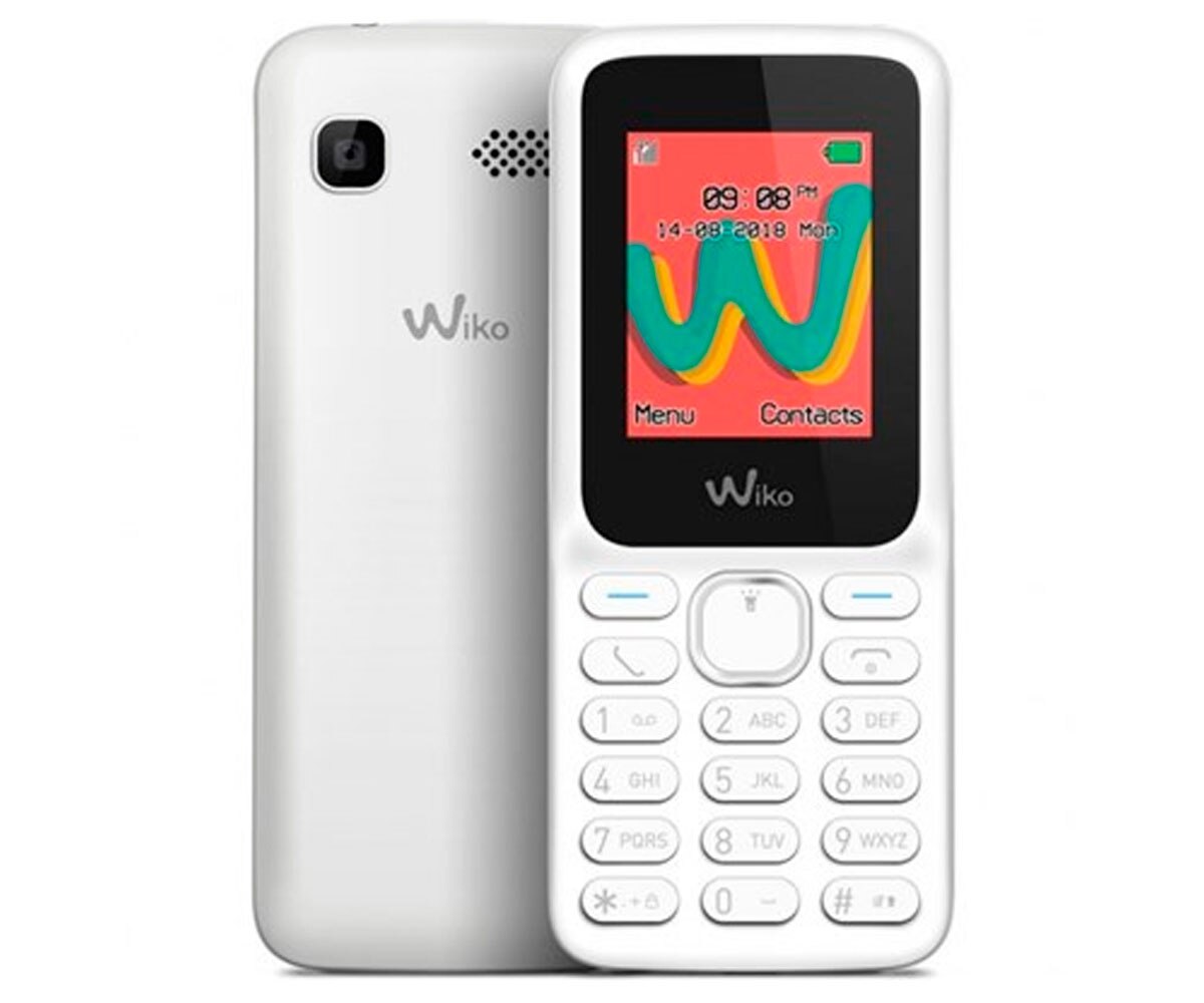 WIKO LUBI5 PLUS BLANCO MÓVIL SENIOR DUAL SIM 1.8'' CÁMARA BLUETOOTH RANURA MICROSD