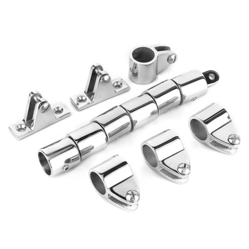 Marine Onderdelen Waaier Pomp/Set 6 Jaw Slide + 4 Eye End + 2 Dek Scharnier 3 ‑Bow Bimini fitting Boot Accessoires Water