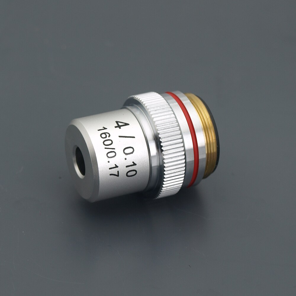 4X 10X 20X 40X 60X 100X Microscope Objective Lens Achromatic Objective Laboratory Biological Microscope parts: 4X