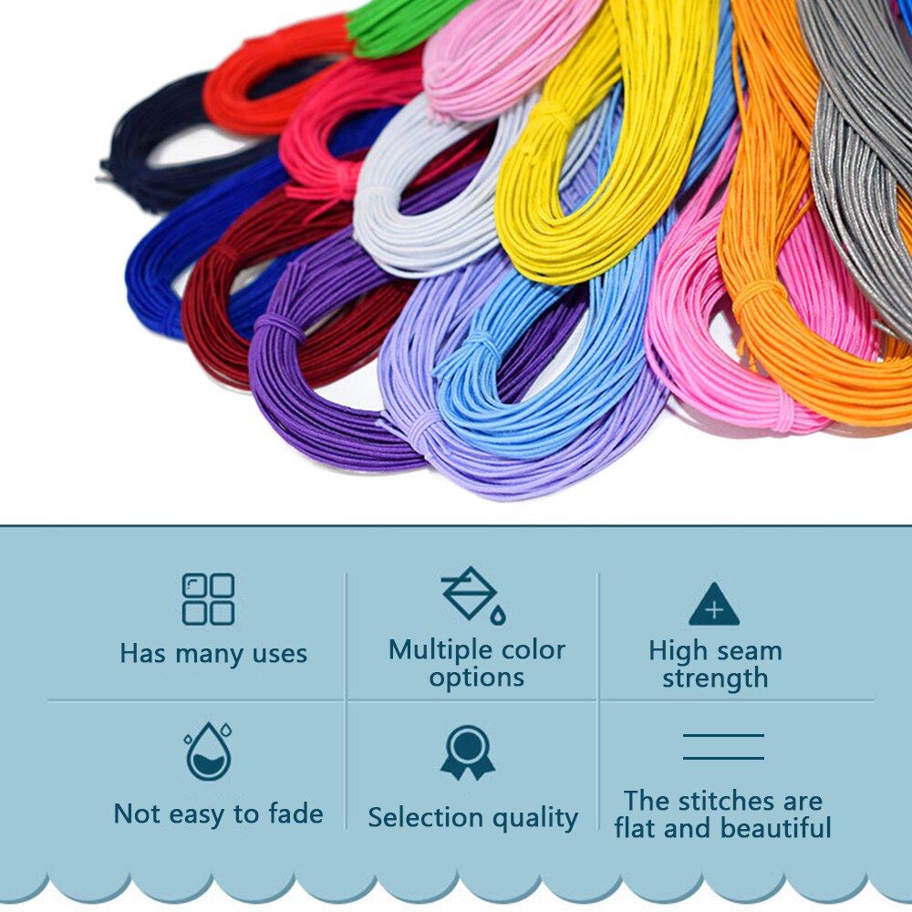 0.8M Touw String Cords Voor Home Decor Handgemaakte Craft Diy Touw Armband Veel Braid Strengen Koord Handgemaakte Armband