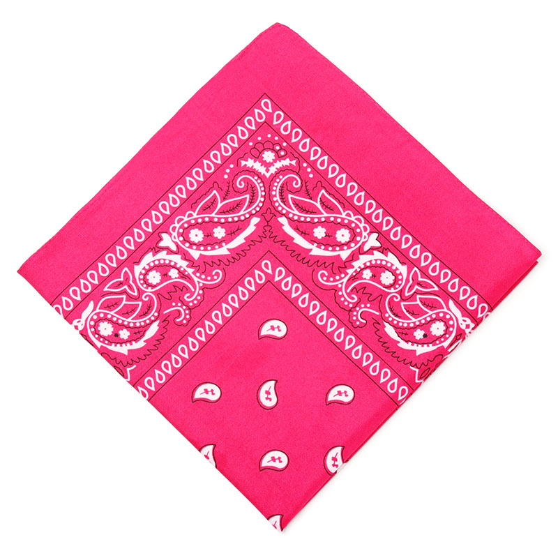 Unisex Mannen Vrouwen Bandana Haarband Cowboy Heren Biker Sport Hoofddeksels Pols Hairwrap Paisley Hoofd Wrap Vierkante Sjaal: Paars