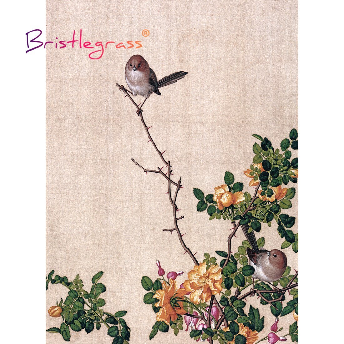 Bristlegrass Puzzle 1000 Teile – Yongzheng Kaiser Im Hof, Giuseppe Castiglione Meisterwerk, Premium-Holzpuzzle