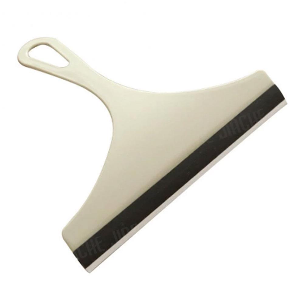 Cepillo de limpieza de carrocería de coche, limpiador de vidrio de pegamento suave, herramientas de limpiaparabrisas de suelo de baño, raspador de ventana, protección del medio ambiente: Gris