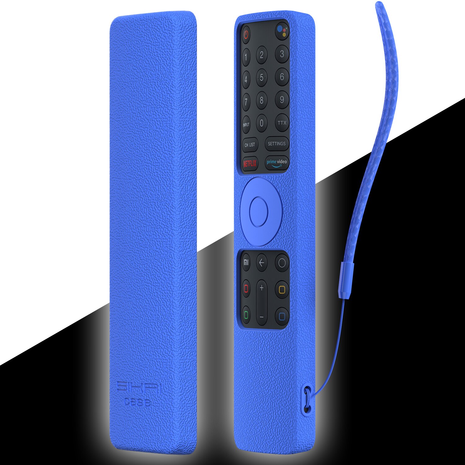 SIKAI-funda de silicona a prueba de golpes para xiaomi 4s, control remoto inteligente por bluetooth, wifi, para mi 4s: Light in Dark Blue