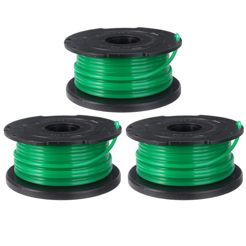 3Pcs Nylon Strimmer Lijn Gras Bosmaaier Cord Trimmer Vervanging Spoel Lijn