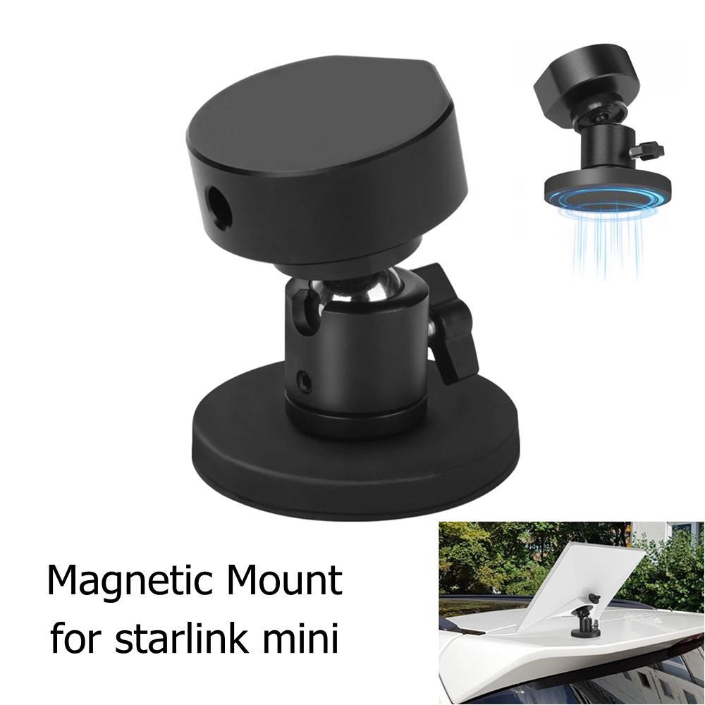 For Starlink Mini Adjustable Angle Magnetic Mount Temporary Roof Car Dashboard Mount for Starlink Mini Accessory