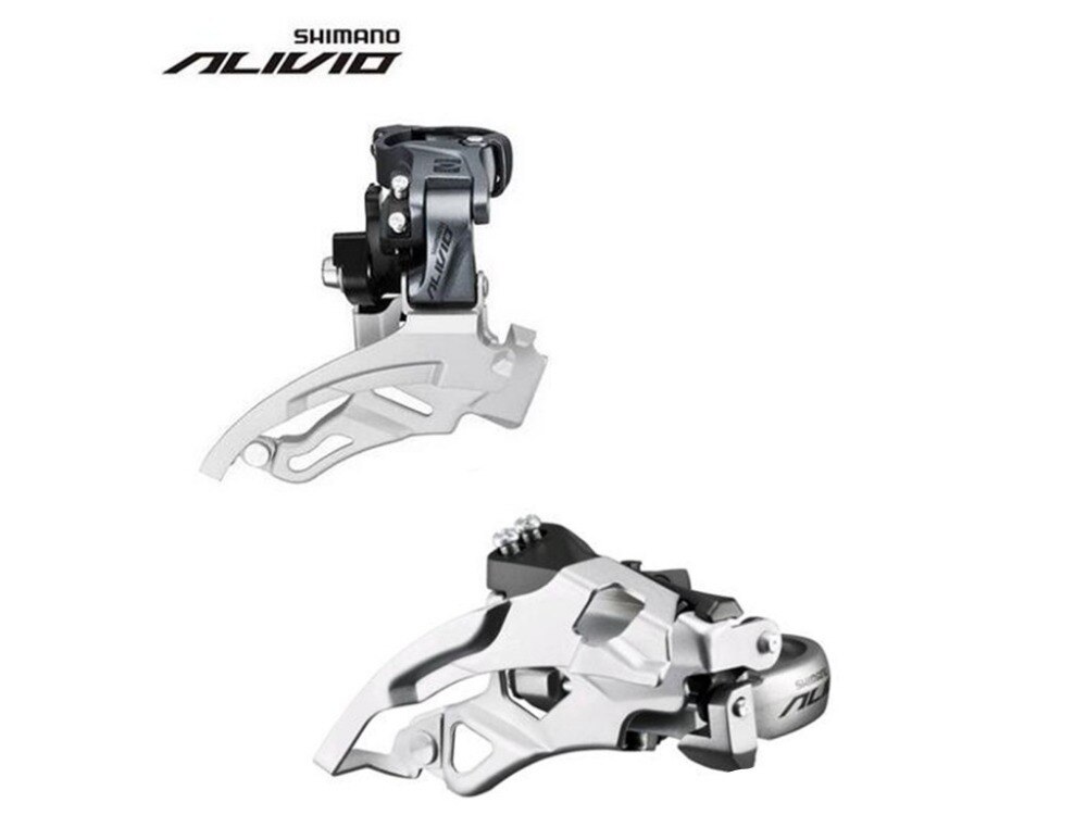 Alivio FD M4000 3x9S 27S Speed Voorderailleurs MTB Bike Mountain Fiets Onderdelen