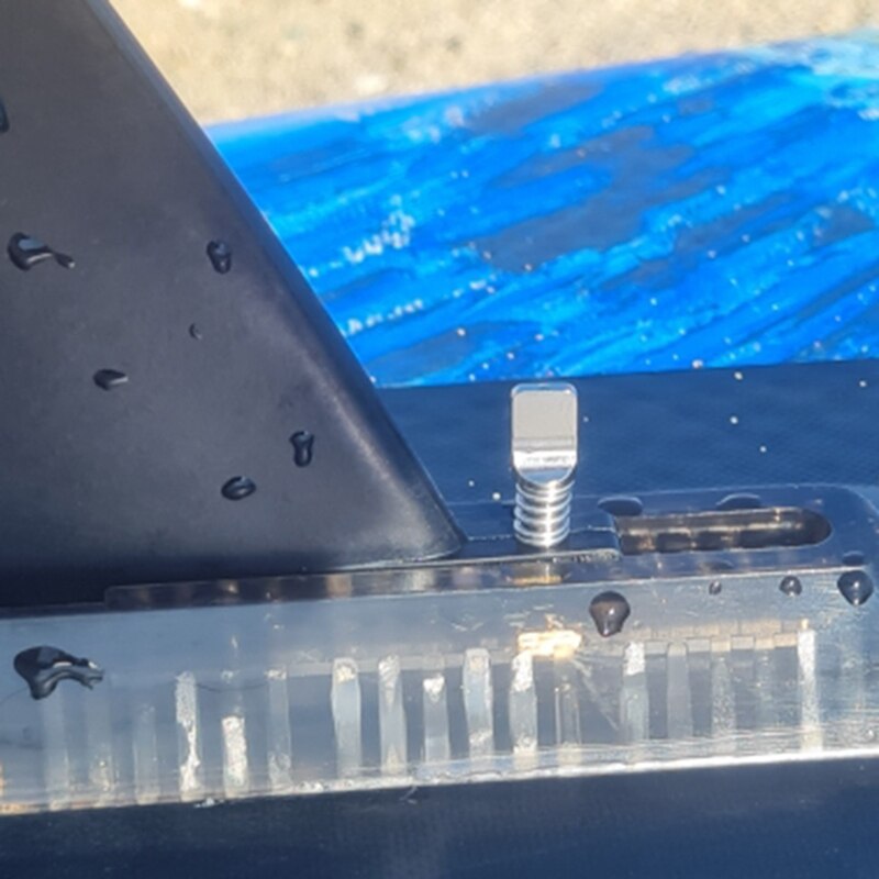 Longboard Surfboard Fin Schroef Rvs Quick Snap Schroef En Plaat Vervanging Kit Longboard Boot Accessoires