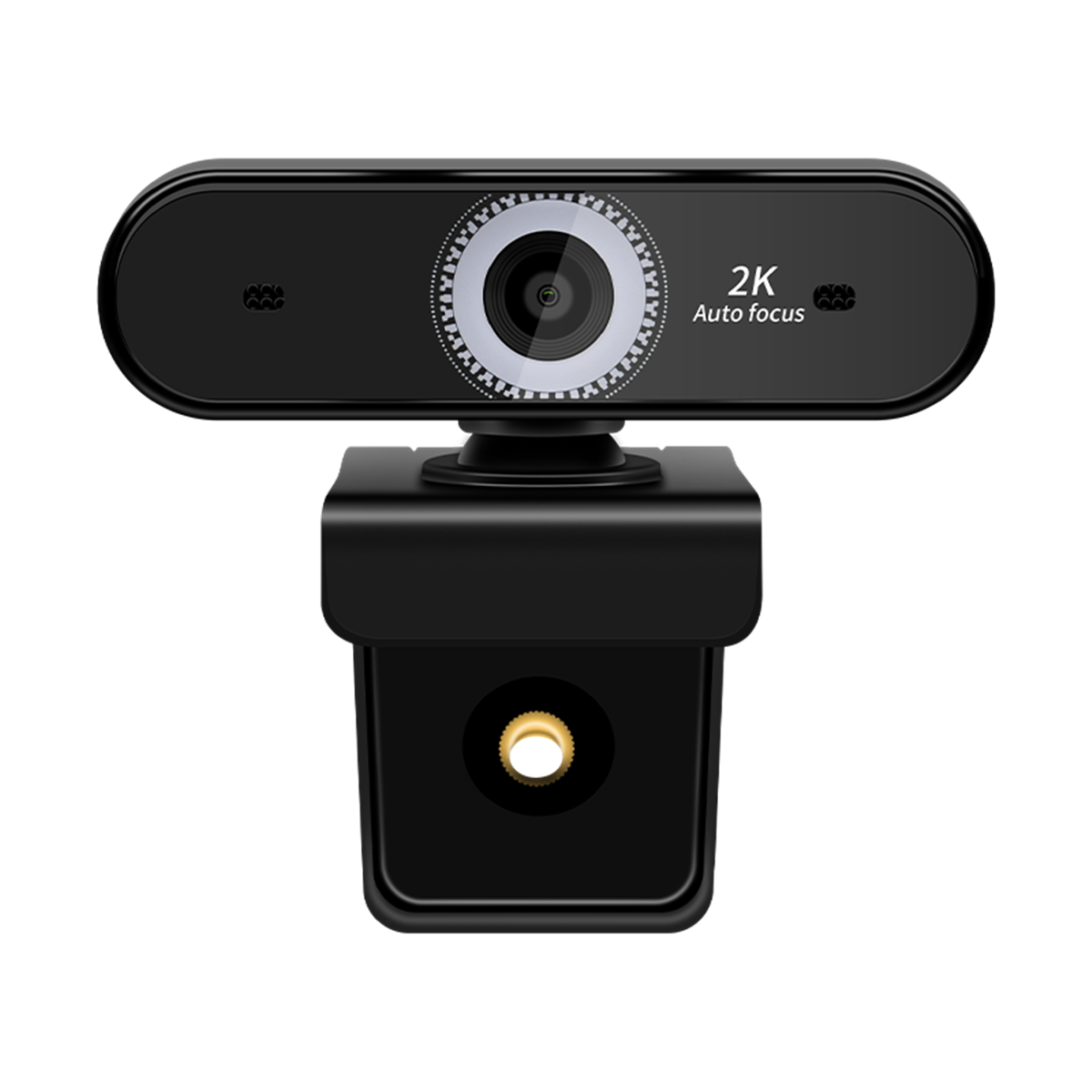 Webcam USB 2K UHD 60fps 5MP com Foco Automático para Videoconferência, Ensino Online, Transmissão e Câmera Digital