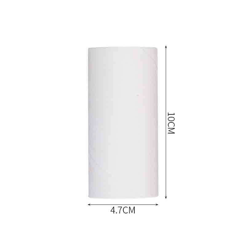 Hair Applicator Sticky Clothes 1Pcs Multi Purpose Dust Remover Roller Style Fabric Fluff Brush Portable Detachable With Handle: Replacement core