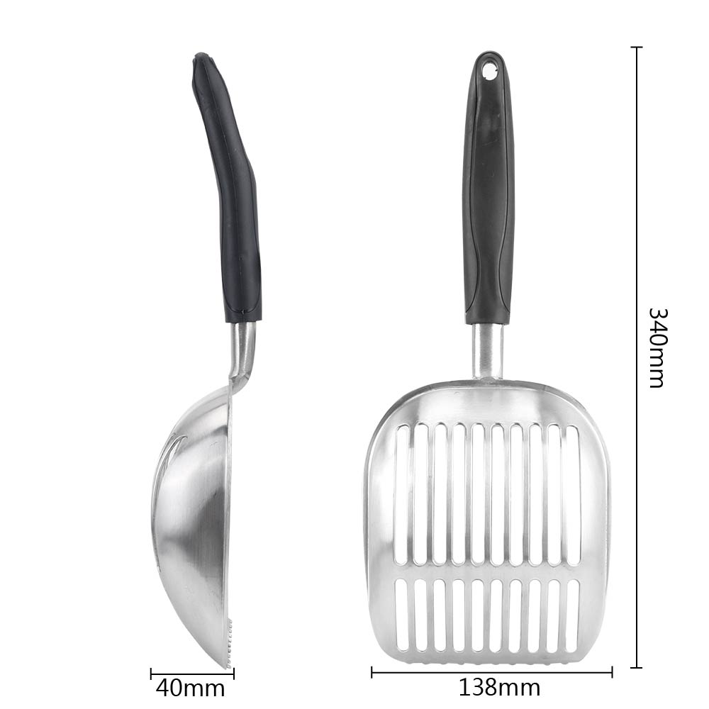 Pet Cleanning Tool For Dog Cat Clean Feces Tools Cat Sand Cleaning Cat Litter Shovel Metal Scoop Supplies for Cats