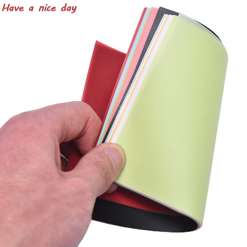 15*10cm PVC Colorful Transparent Sheet Model Plastic Sheet For DIY Scrapbooking Handmade