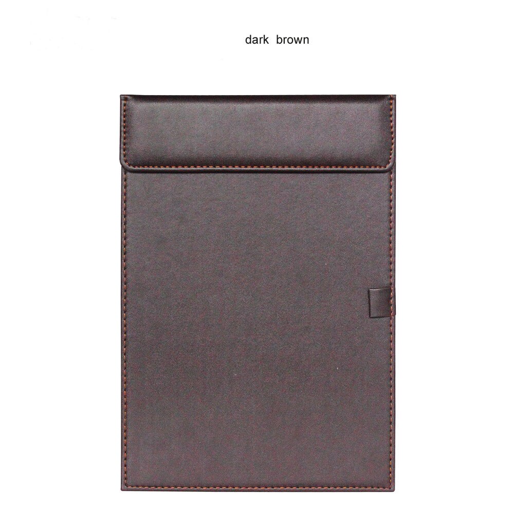 Candy Folder Student Papers WordPad Cartoon A4 Folder Writing Board Filing Document Folder office school supplies 1212A: dark brown