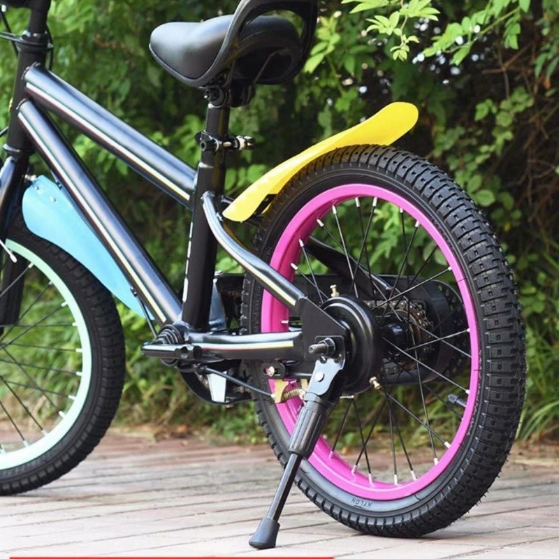 Kinder-Fahrradständer, robuster Parkständer, verstellbar, für 12 14 16 18 20 Zoll Räder