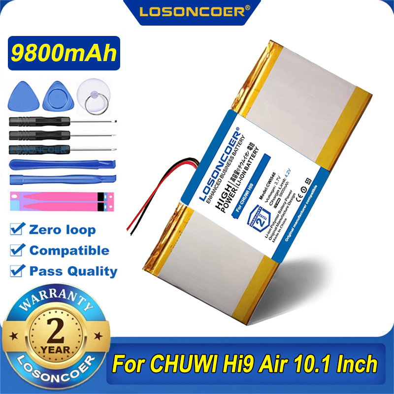13000mAh Battery For Chuwi Hi9 Pro ,Hi9 Air CWI546 ,Hi8 / Hi8 Pro,Xv8 for Ainol NOVO 7 ,Hi10 Pro ,Hi10 X ,Hi12 HI10 Plus 3 Wire: Hi9 Air 10.1 CWI546