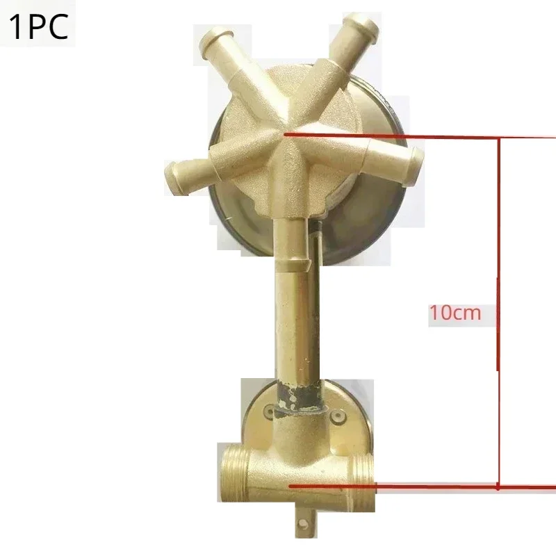 2/3/4/5 Way Shower Switch Control Shower Room Faucets Mixer Shower Cabin Accessories Valves Diverter Tap: Yellow