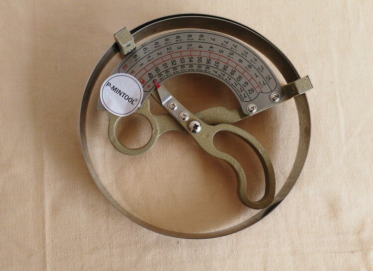Professionelle Hütte kappe Lineal messer, Hütte messung werkzeuge, kappe größe Sauerei werkzeuge, fabrik preis