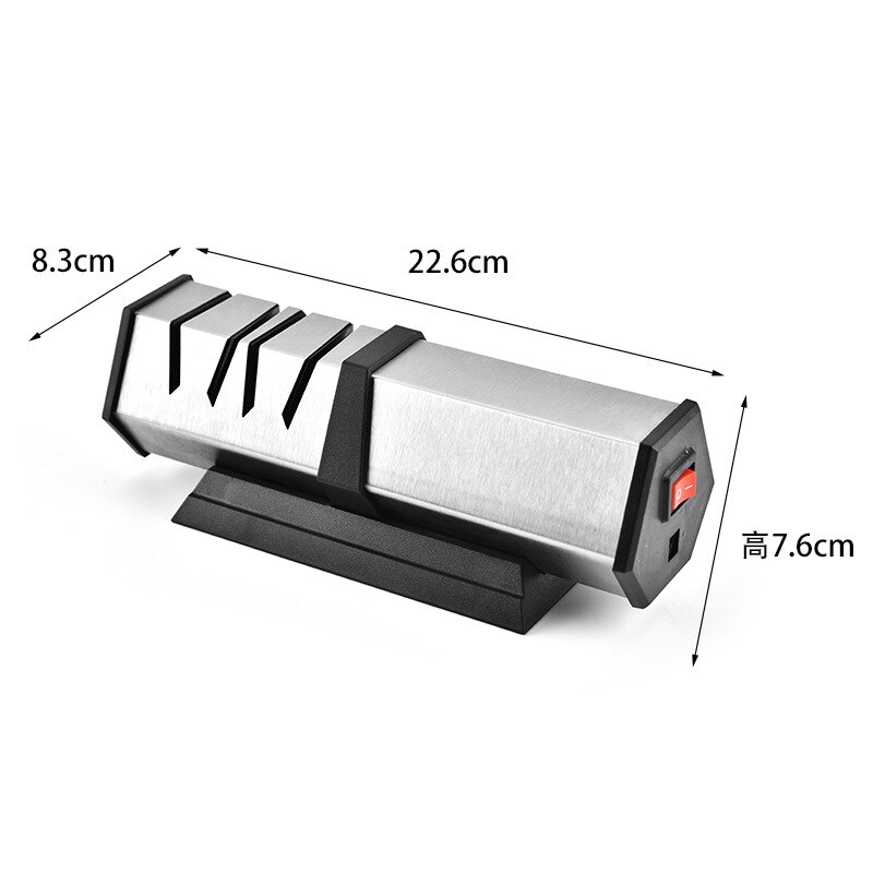 Electric Knife Sharpener Household Kitchen Grinder Quickly Sharpen Scissors Diamond Wheel Tool Apex Eege Blade: B