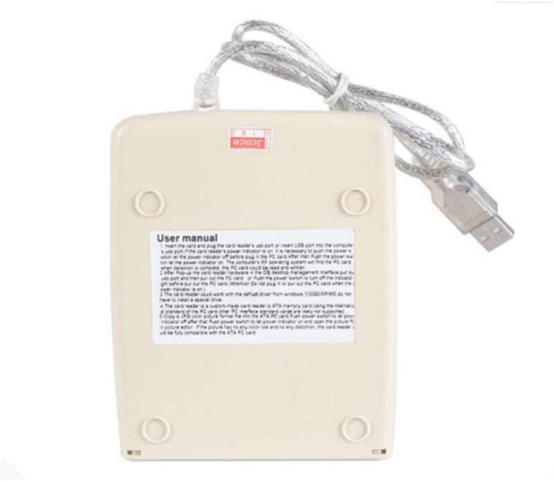 ! Adaptador USB a PCMCIA, lector de tarjetas de memoria de disco Flash, convertidor de adaptador CardBus a USB de 68 pines