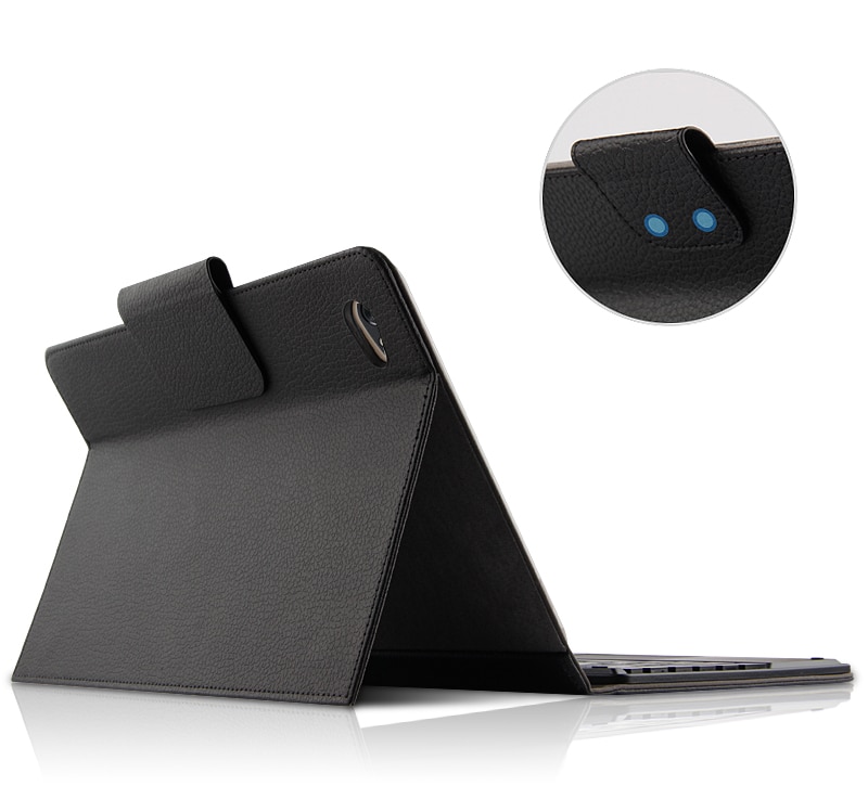 Fodral för huawei mediapad  m5 lite 10 10.1 "fodral bah 2-w09 bah 2-l09 bah 2-w19 magnetiskt löstagbart bluetooth-tangentbordsfodral