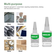 Super adhésif universel multifonction, 50ml /30ml, métal, plastique, bois, céramique, Agent de réparation du verre, colle universelle à séchage rapide
