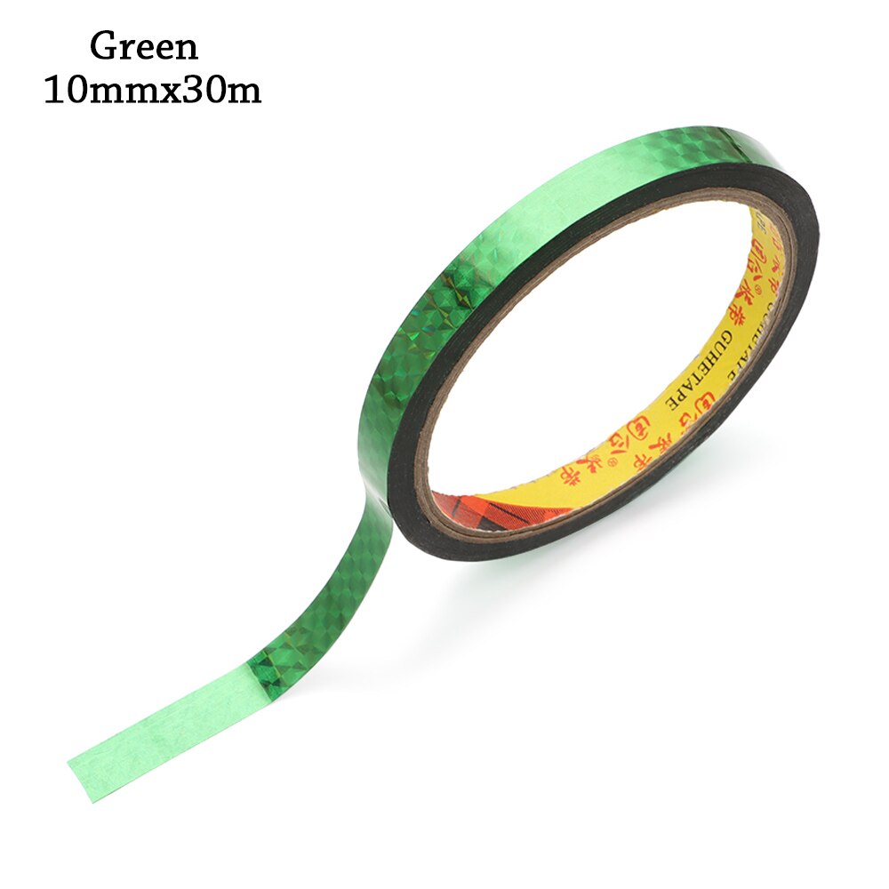 stamping tape Gold and silver colour DIY Scrapbooking Adhesive Tape Stationery Christmas Diary Decorative Tape 15mm*5M: 10mm30m green