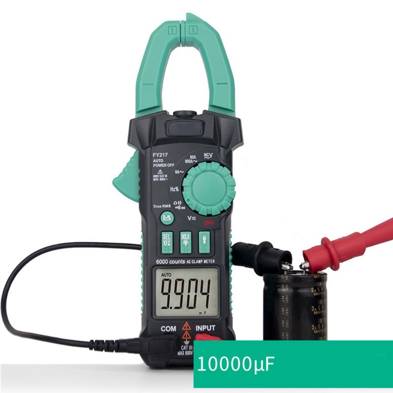 Handheld Digital Multimeter Clamp 2000/6000 Counts ACV AC / DC Automatic Scale Measurement Ammeter Pliers Tester Tool