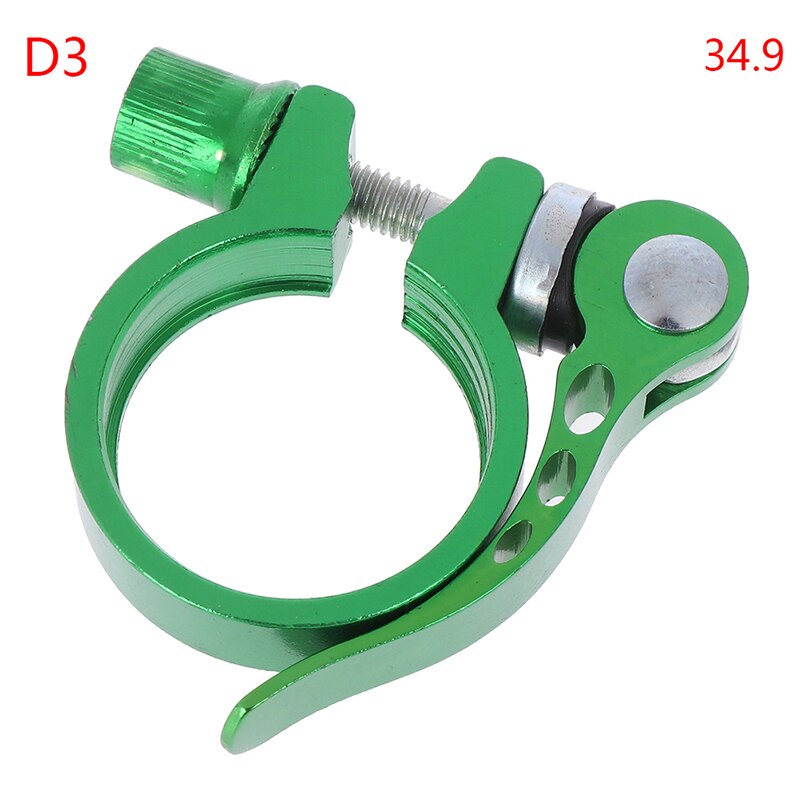 NEUE 25,4-34,9mm Aluminium Bike Fahrrad Sattelstütze Clamp Quick Release Sitz Post