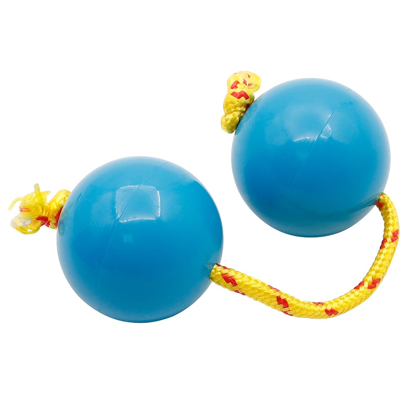 2 Stuks Plastic Zand Hamer Maracas Ei Baby Kind Speelgoed Orff Vroege Educatieve Muzikale Speelgoed Blauwe Kleur