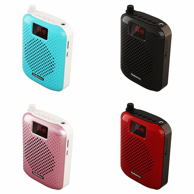 5W Portable Voice Amplifier Bluetooth Speaker Loudspeaker Teacher Microphone For Teaching Guiding 10 Hour Of Endurance