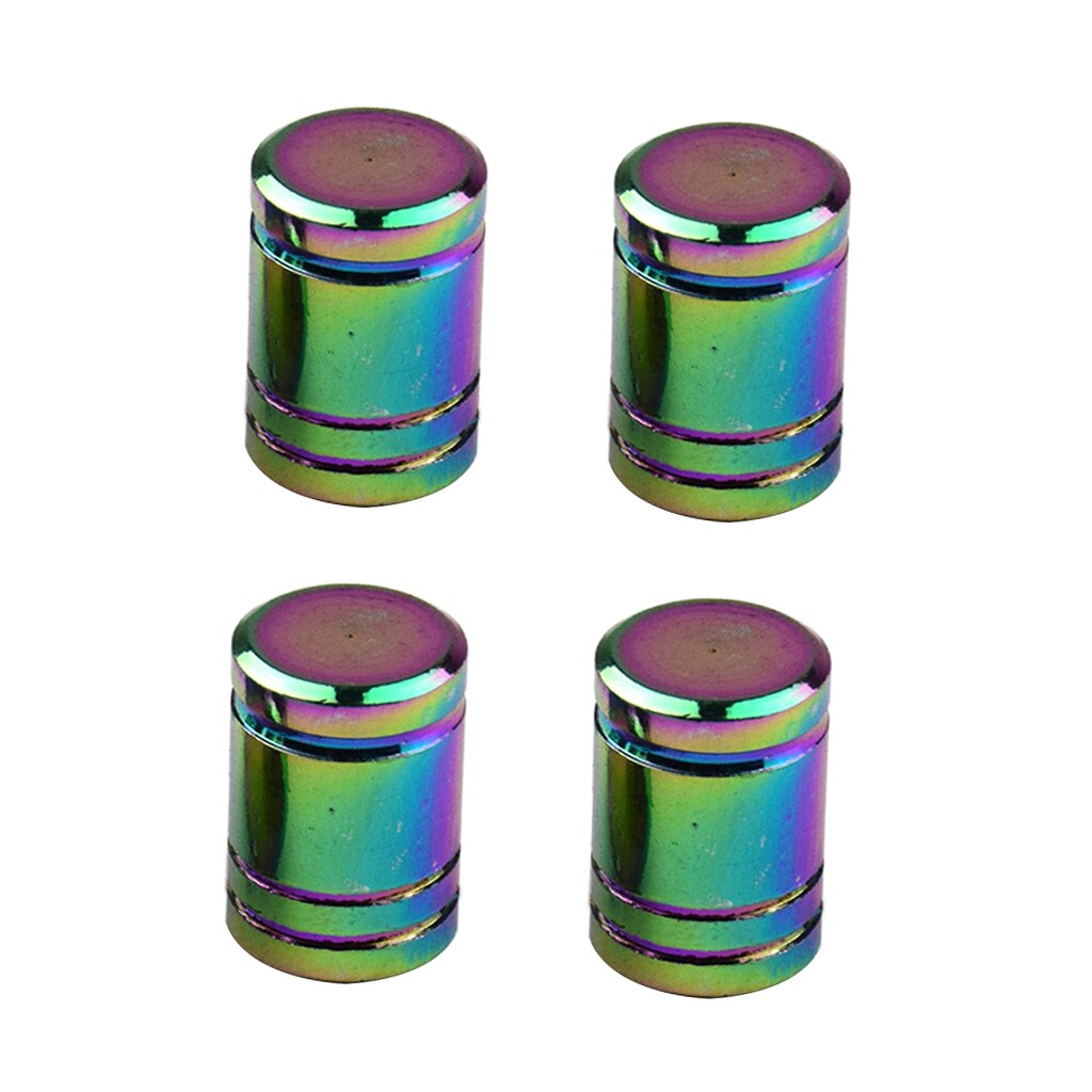 Cylinder Shape Racing Style Tire Valve Cover for Most Vehicles Cars Trucks Pickups