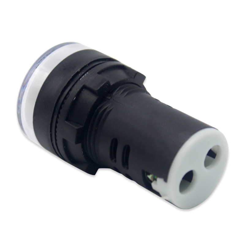 10pcs 12V 24V 110V 220V 380V 22mm Panel Mount LED Power Indicator Pilot Signal Light Lamp AD16-22 Red Blue White Green Yellow